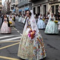 Fallas Burriana, ofrenda