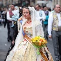 Fallas Burriana, ofrenda