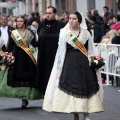 Fallas Burriana, ofrenda