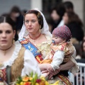 Fallas Burriana, ofrenda