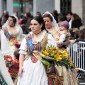 Fallas Burriana, ofrenda