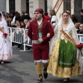 Fallas Burriana, ofrenda