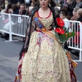 Fallas Burriana, ofrenda