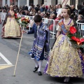 Fallas Burriana, ofrenda