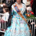 Fallas Burriana, ofrenda