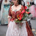 Fallas Burriana, ofrenda