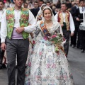 Fallas Burriana, ofrenda