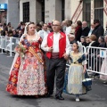 Fallas Burriana, ofrenda