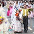 Fallas Burriana, ofrenda