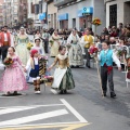 Fallas Burriana, ofrenda