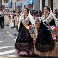 Fallas Burriana, ofrenda