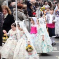 Fallas Burriana, ofrenda