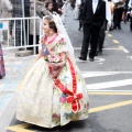 Fallas Burriana, ofrenda