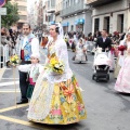 Fallas Burriana, ofrenda