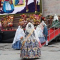 Fallas Burriana, ofrenda