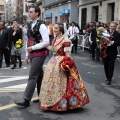 Fallas Burriana, ofrenda