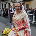 Fallas Burriana, ofrenda