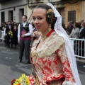 Fallas Burriana, ofrenda