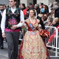 Fallas Burriana, ofrenda