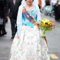 Fallas Burriana, ofrenda