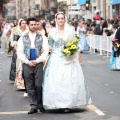 Fallas Burriana, ofrenda