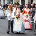 Fallas Burriana, ofrenda