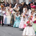 Fallas Burriana, ofrenda