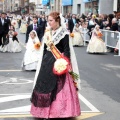 Fallas Burriana, ofrenda