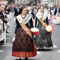 Fallas Burriana, ofrenda