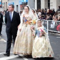 Fallas Burriana, ofrenda