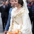 Fallas Burriana, ofrenda