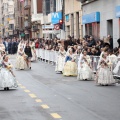 Fallas Burriana, ofrenda