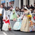 Fallas Burriana, ofrenda