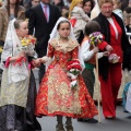 Fallas Burriana, ofrenda