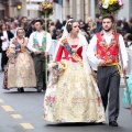 Fallas Burriana, ofrenda