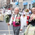 Fallas Burriana, ofrenda