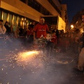 Espectáculo de animación y correfocs