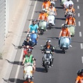 Castellón, Concentración de Vespas y Lambrettas 2015