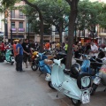 Castellón, Concentración de Vespas y Lambrettas 2015