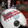 Vuelta a España en vespa con sidecar por los toros de Osborne