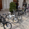 Carpa de la Movilidad Sostenible y exposición de vehículos eléctricos