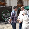 Carpa de la Movilidad Sostenible y exposición de vehículos eléctricos