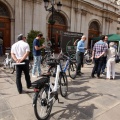 Carpa de la Movilidad Sostenible y exposición de vehículos eléctricos