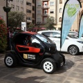 Carpa de la Movilidad Sostenible y exposición de vehículos eléctricos