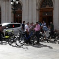 Carpa de la Movilidad Sostenible y exposición de vehículos eléctricos