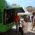 Carpa de la Movilidad Sostenible y exposición de vehículos eléctricos