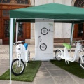 Carpa de la Movilidad Sostenible y exposición de vehículos eléctricos