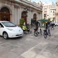 Carpa de la Movilidad Sostenible y exposición de vehículos eléctricos