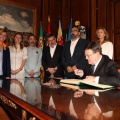 Visita oficial de Ximo Puig