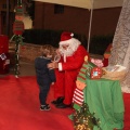 Recepción de Papá Noël